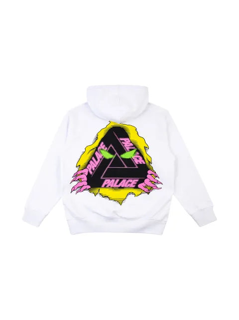 Palace Tri-Ripper "White" drawstring hood