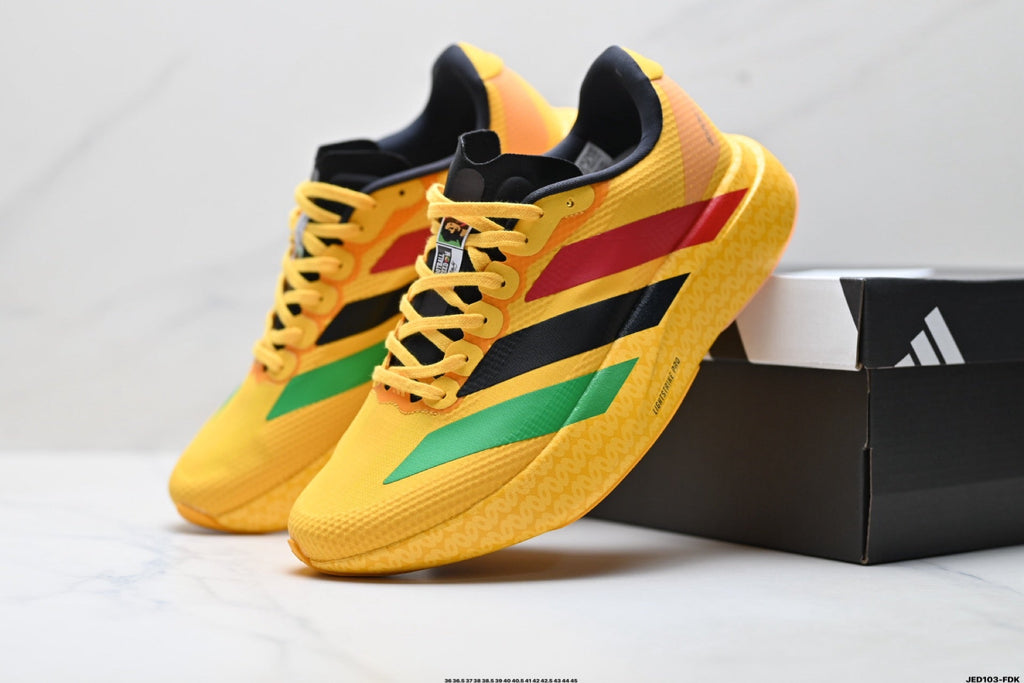 Adidas Unisex Running Shoes #10 - 5 Colorways incl. White/Black/Gold & Black/Pink