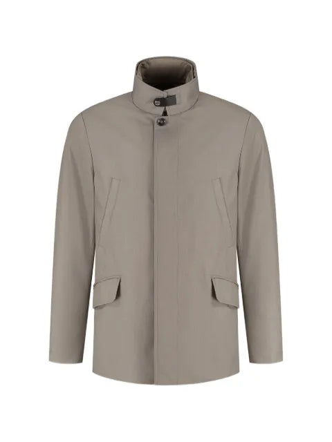 Moorer high-collar jacket