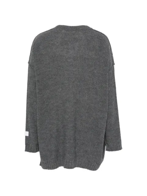 MM6 Maison Margiela V-neck drop-shoulder sweater