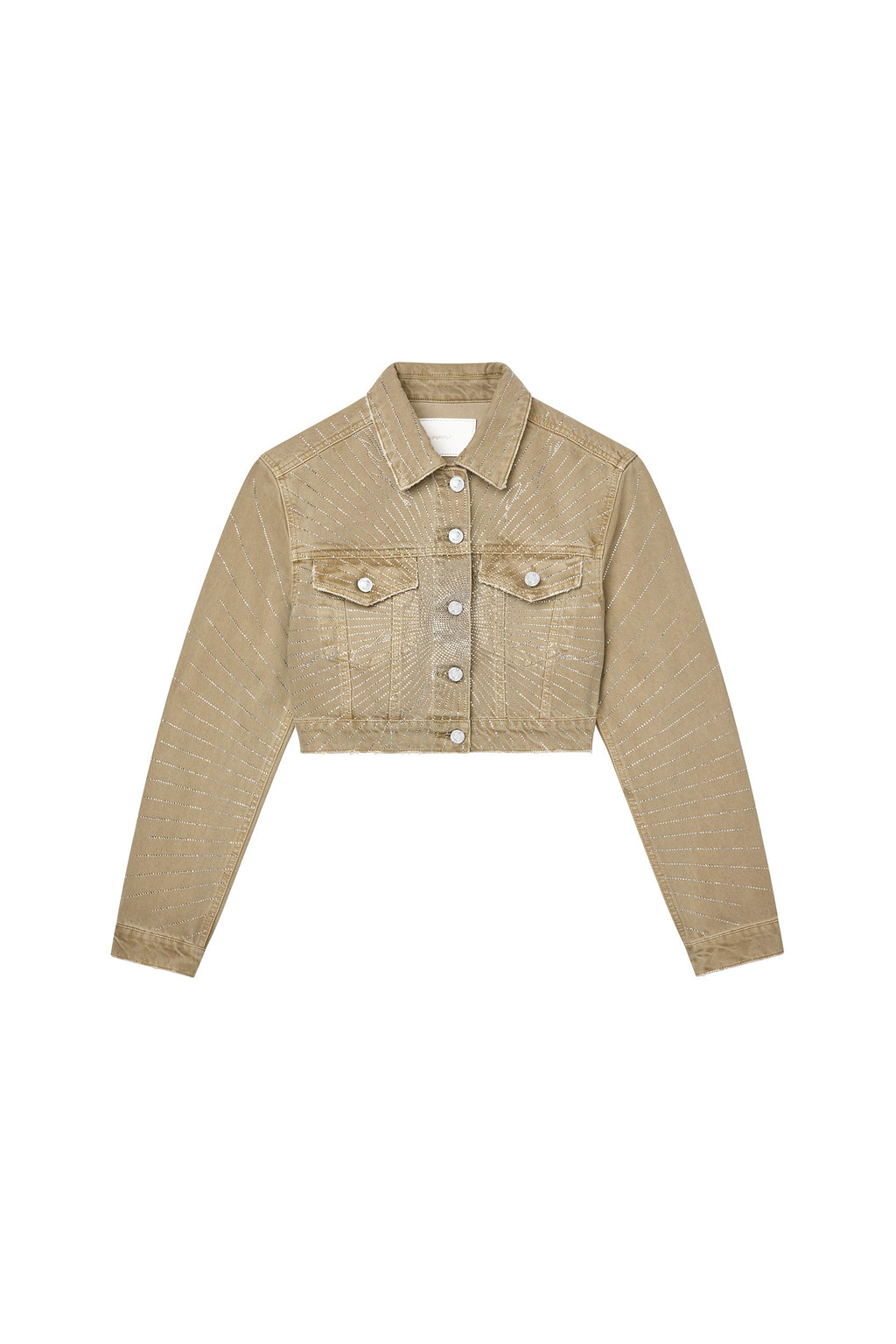 Radial Bling Crop Jacket