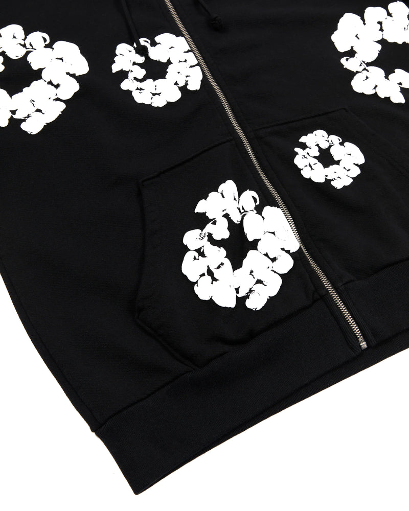 Denim Tears Cotton Wreath Zip Hoodie