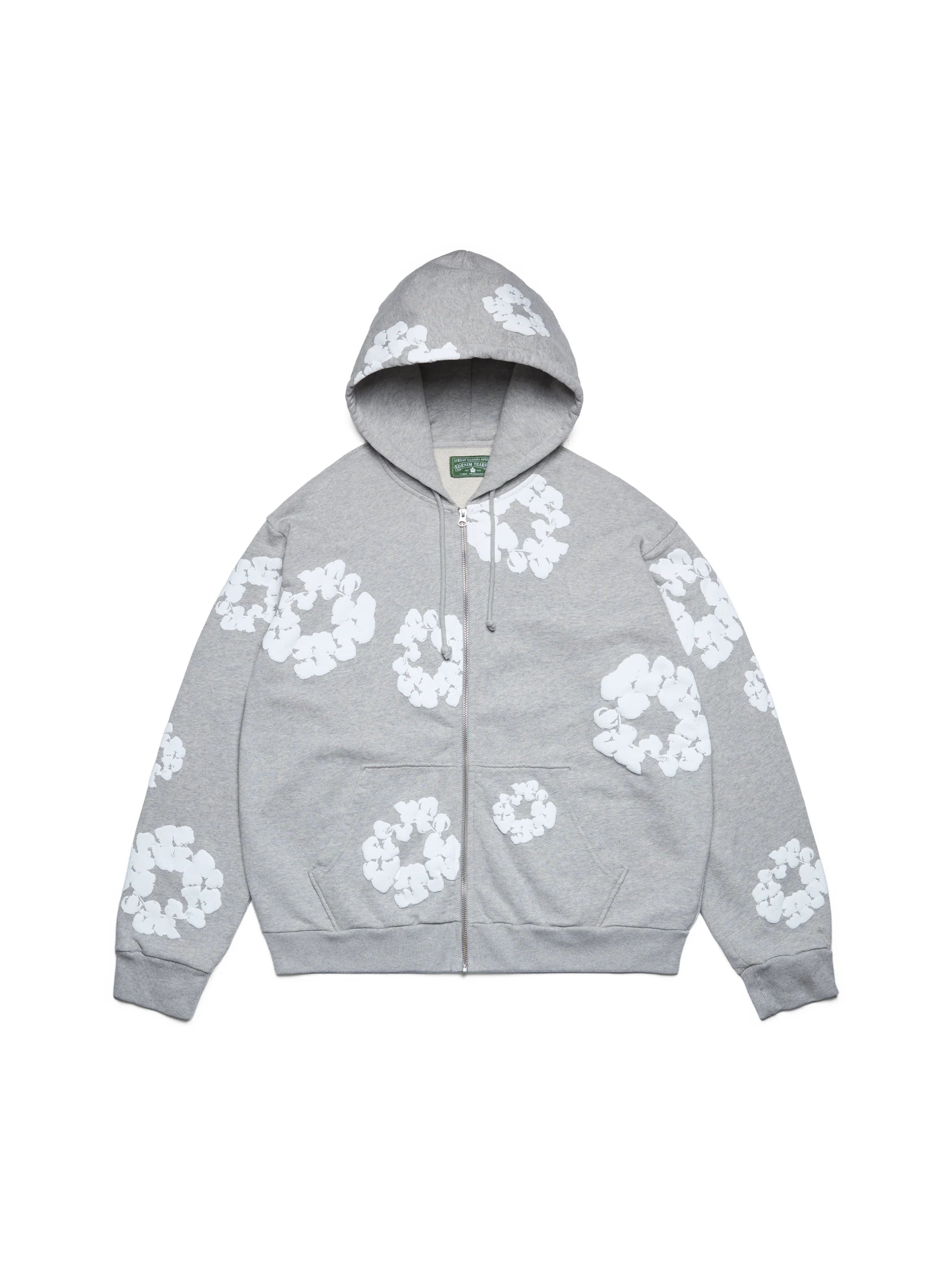 Denim Tears Cotton Wreath Zip Hoodie
