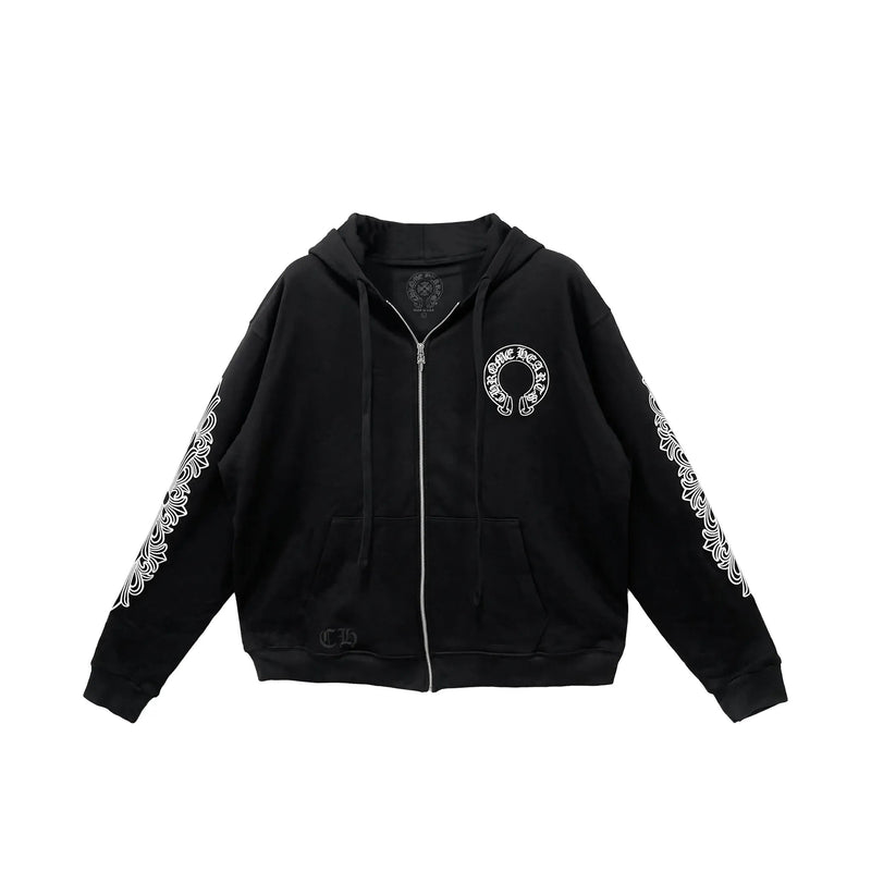 Chrome Hearts Zip Up Hoodie