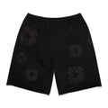 Denim Tears The Cotton Wreath Shorts Chrome Black