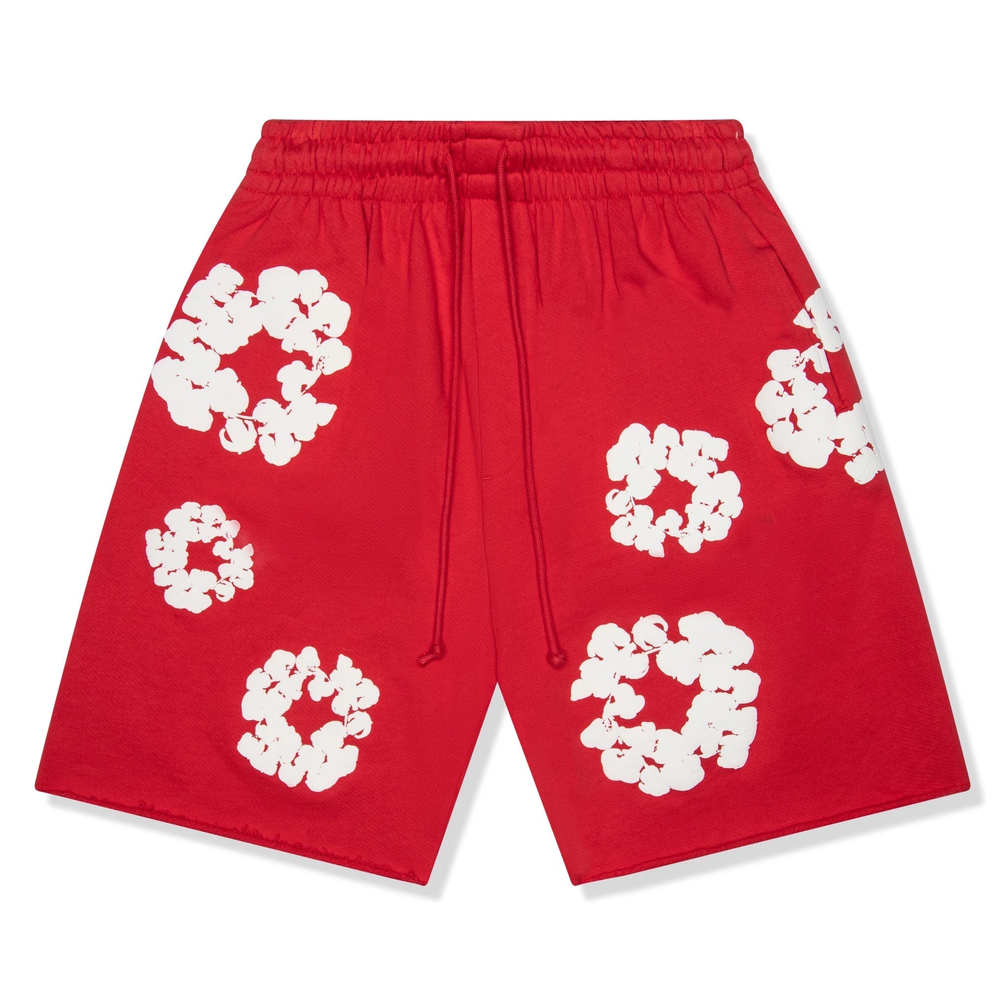 Denim Tears The Cotton Wreath Shorts Chrome Black