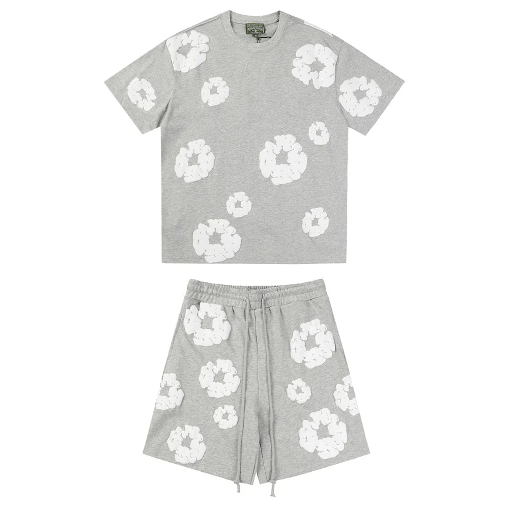 Denim Tears T shirt & Shorts 2 Piece Set