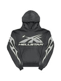 Hellstar flame-print hoodie