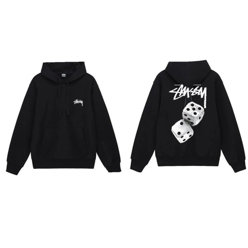 Stussy Fuzzy Dice Hoodie