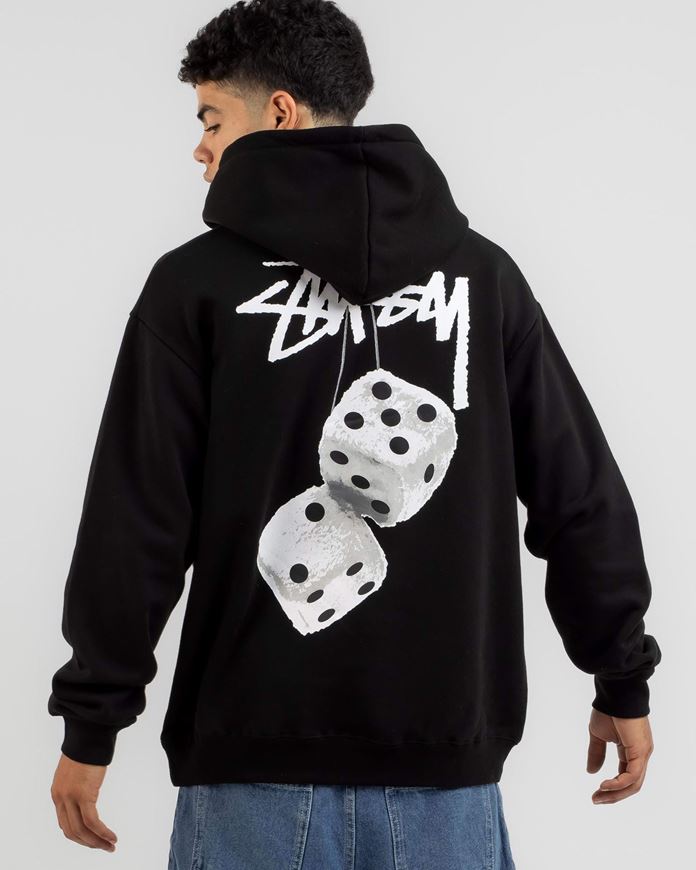 Stussy Fuzzy Dice Hoodie