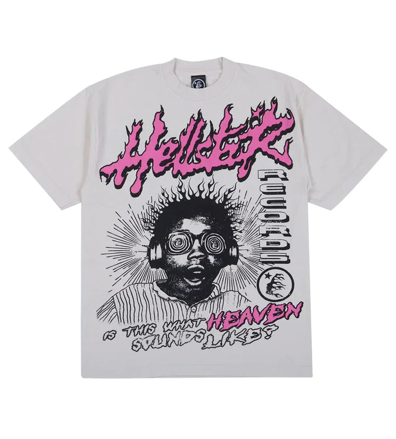 Hellstar Sounds Like Heaven T-Shirt Cream
