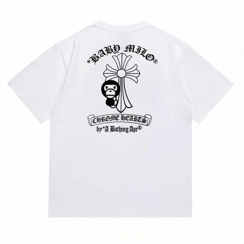 BAPE X Chrome Hearts T-shirt