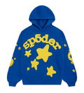 Sp5der TC5 Beluga Hoodie Blue/Yellow