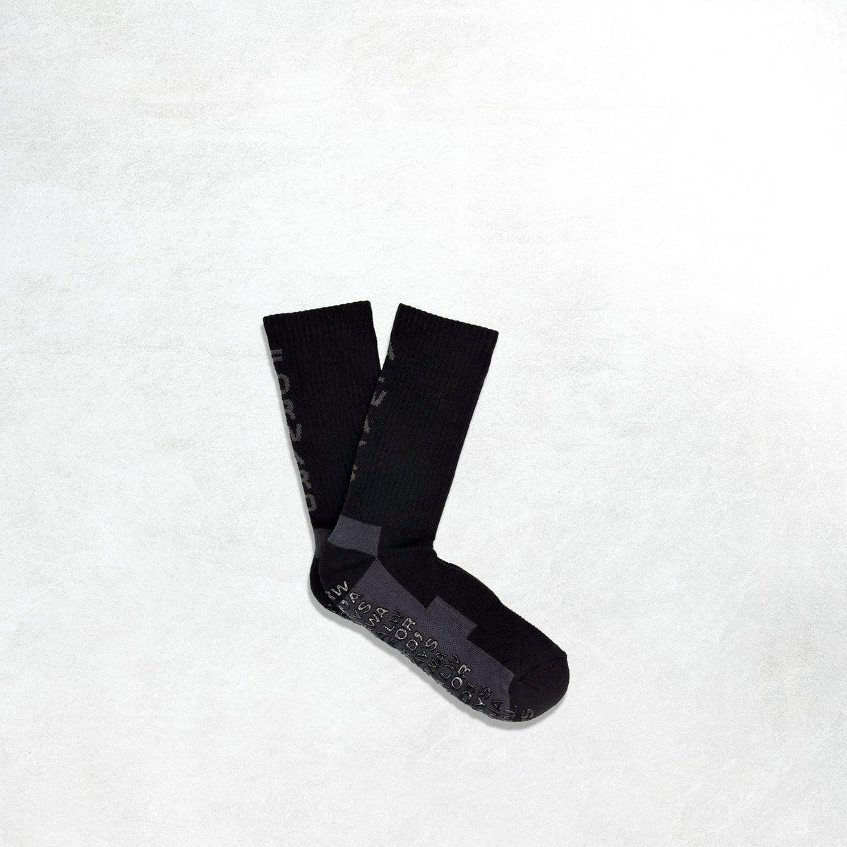 Forward, Always Active Tech Sock: Black/Black